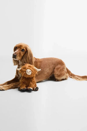 Barbour Highland Cow Dog Toy 23 cm Köpek Oyuncağı