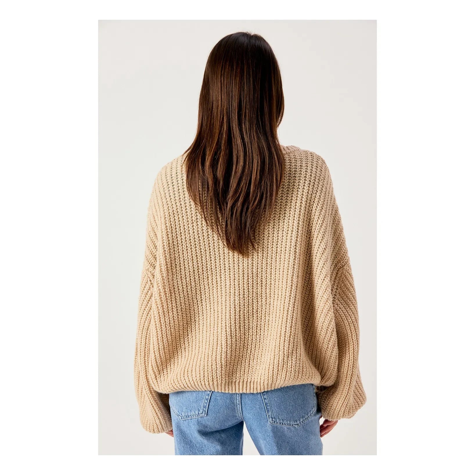 American Vintage - Cyrow Yün Kazak | Bej