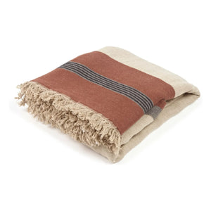 Libeco - Linen yatak örtüsü Sienna | Kahverengi
