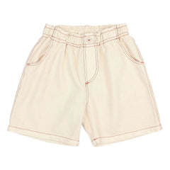 Búho - Denim Lyocell Bermuda Shorts | Off-White