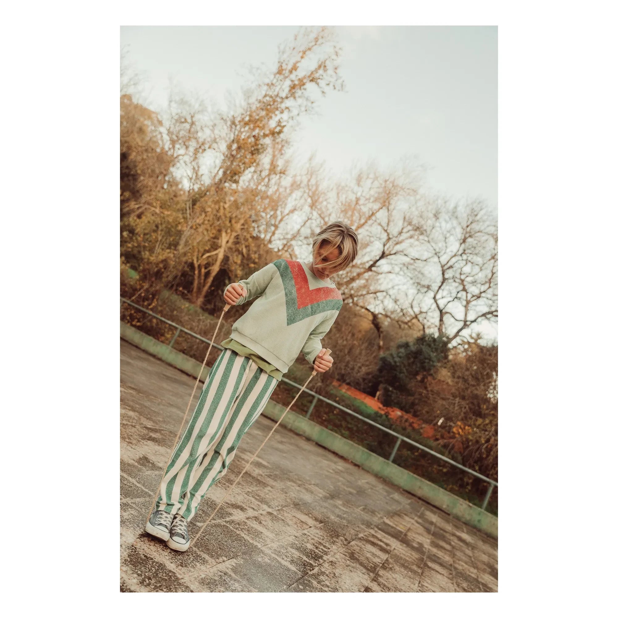 Piupiuchick - Organik Pamuk Terry Sweatshirt | Yeşil