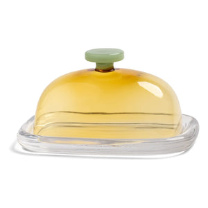 &Klevering - Butterdose Canteen aus Glas | Gelb