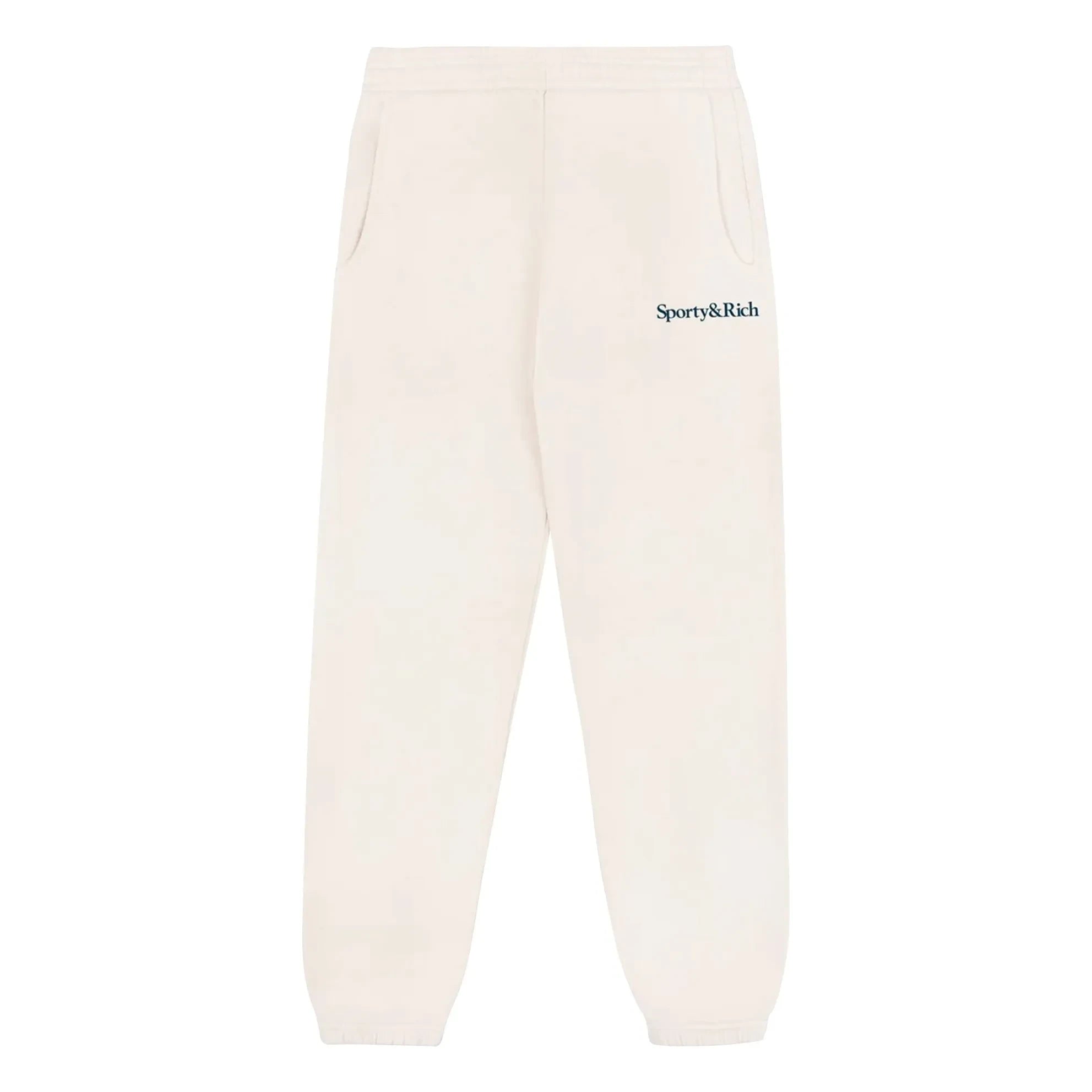 Sporty & Rich - Jogger Serif Logo | Krem