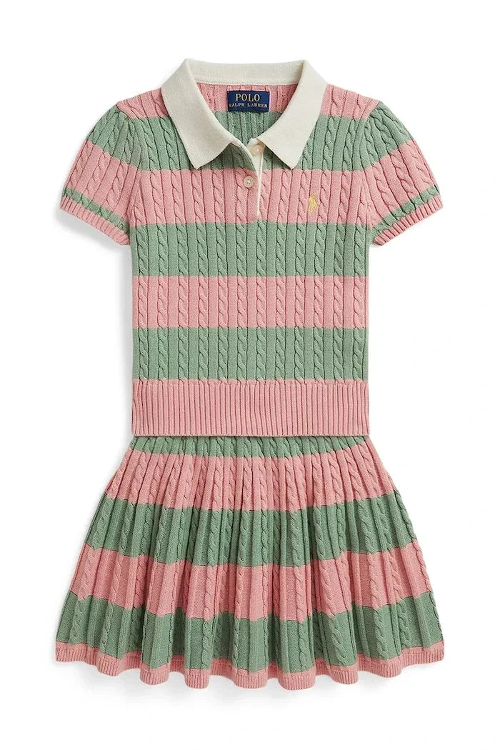 Polo Ralph Lauren pamuklu kazak elbise