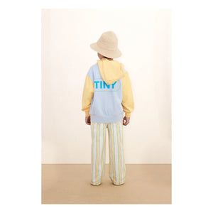 Tinycottons - Hoodie aus Bio-Baumwolle mit Farbblock-Muster | Grün