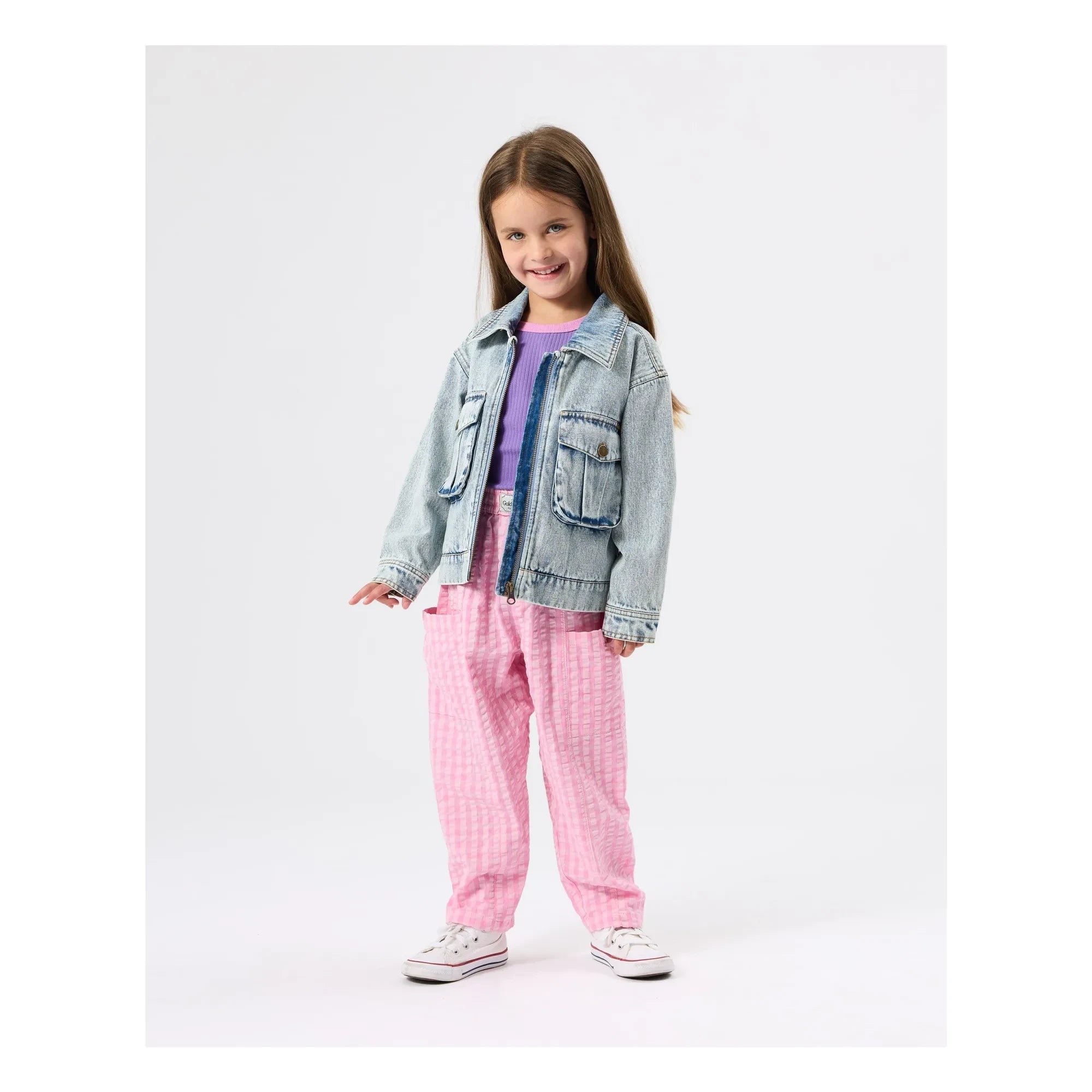 Goldie + Ace - Dustin Jeansjacke | Blau