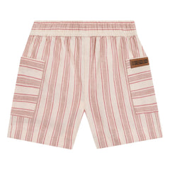 Bonton - Lois Baby Striped Shorts | Cream