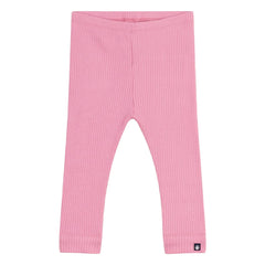 Petit Bateau - Organik Pamuk Logolu Fitilli Tayt | Candy pink