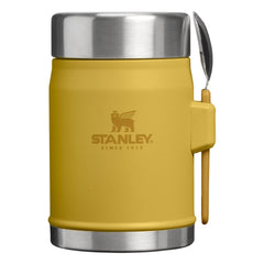 Stanley 1913 - Efsanevi termal beslenme kabı, kaşık/çatal ile 0.4 L | Hardal