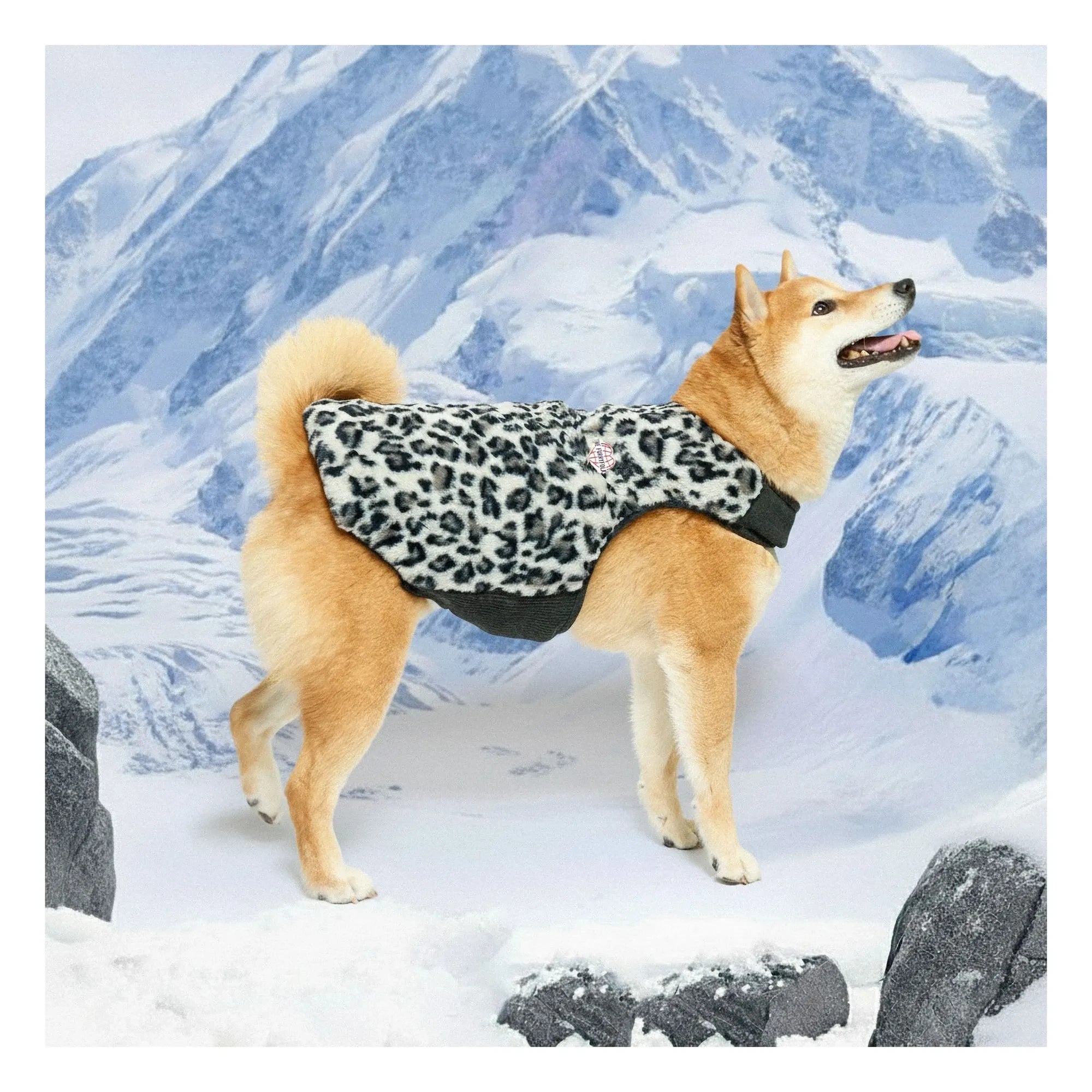 The Furry Folks - Wendbare Pufferjacke | Schwarz