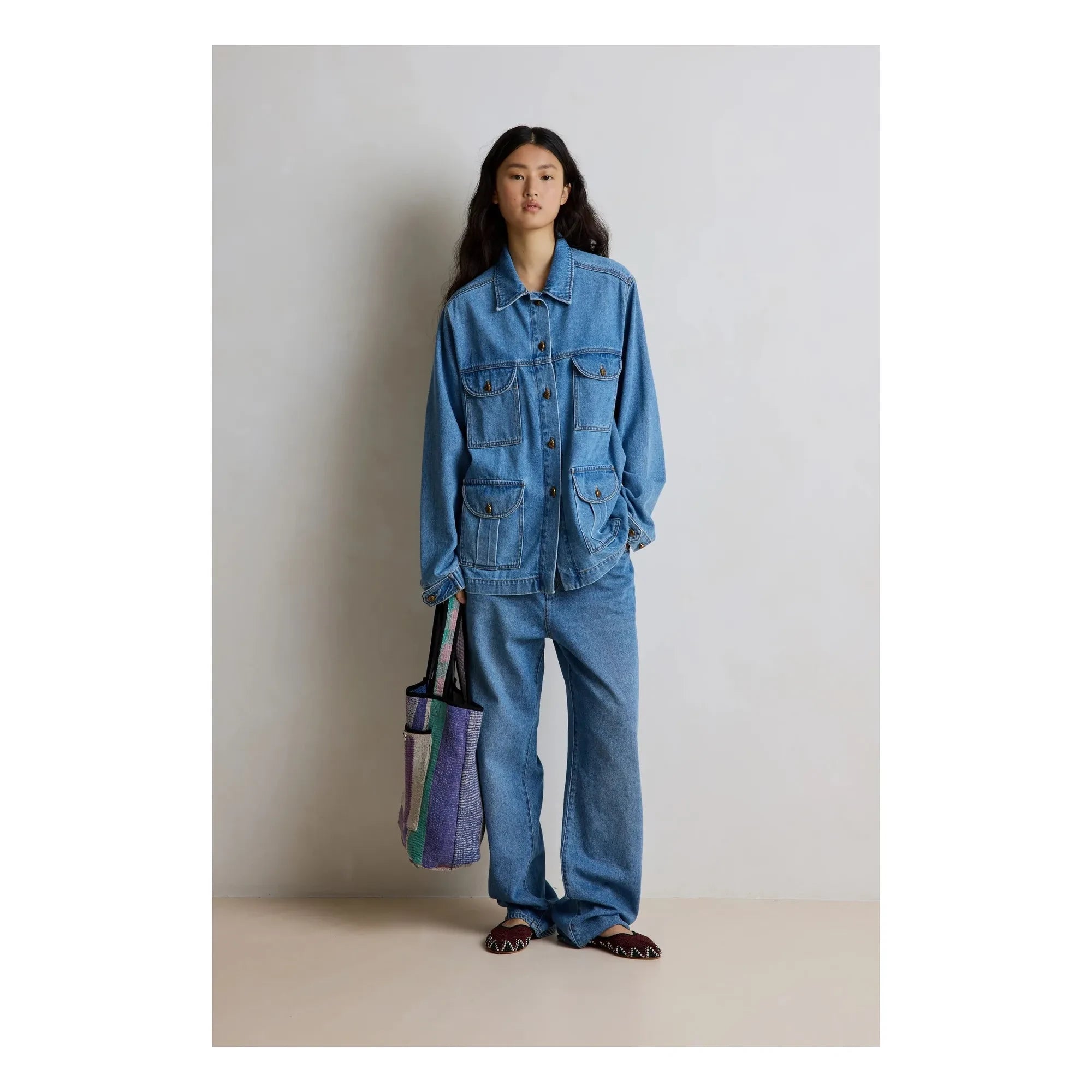 Hod - Elly Denim Sahara Jacke | Blau