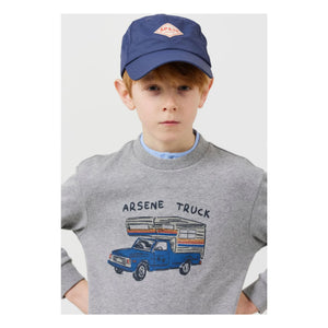 Arsène et Les Pipelettes - Gil organik pamuklu sweatshirt | Gri