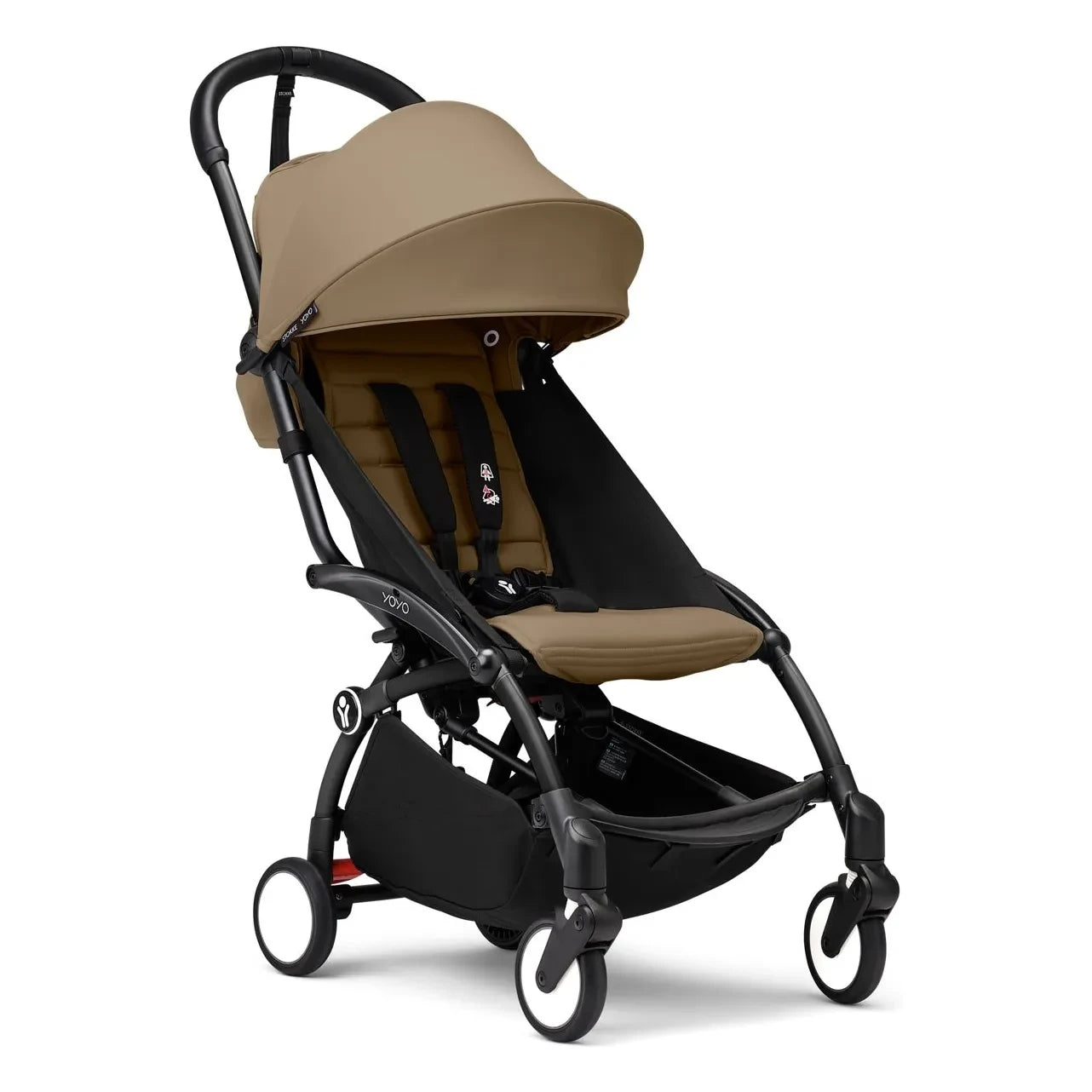 Stokke® - YOYO³ 6+ Bebek Arabası Siyah çerçeve | Toffee