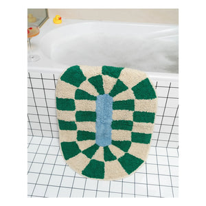 Tarta Gelatina - Rita Bathroom Mat | Green