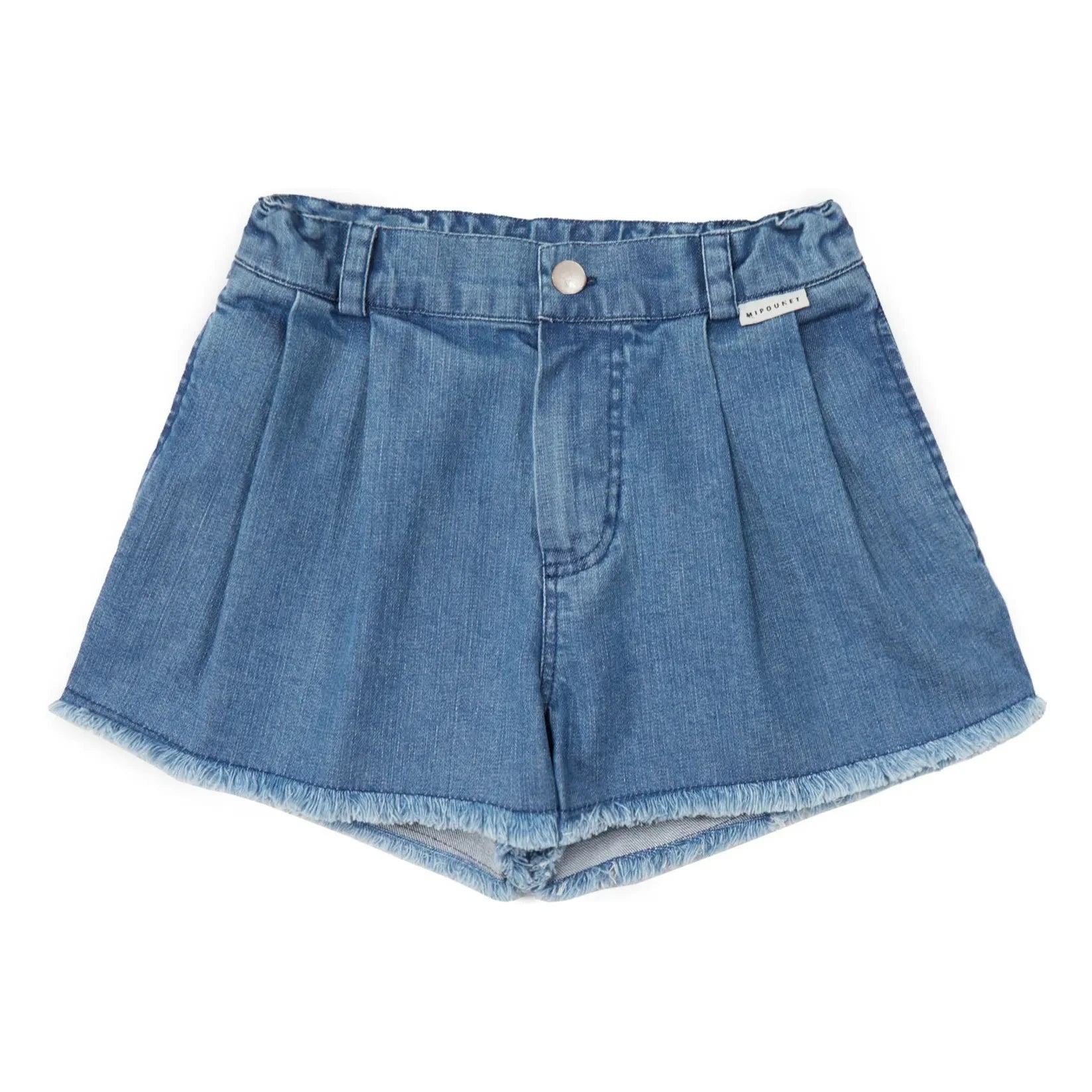 Mipounet - Chloé Denim Kısa Şort | Mavi