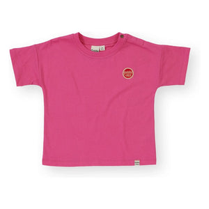 Goldie + Ace - Logo Tişört | Fuşya