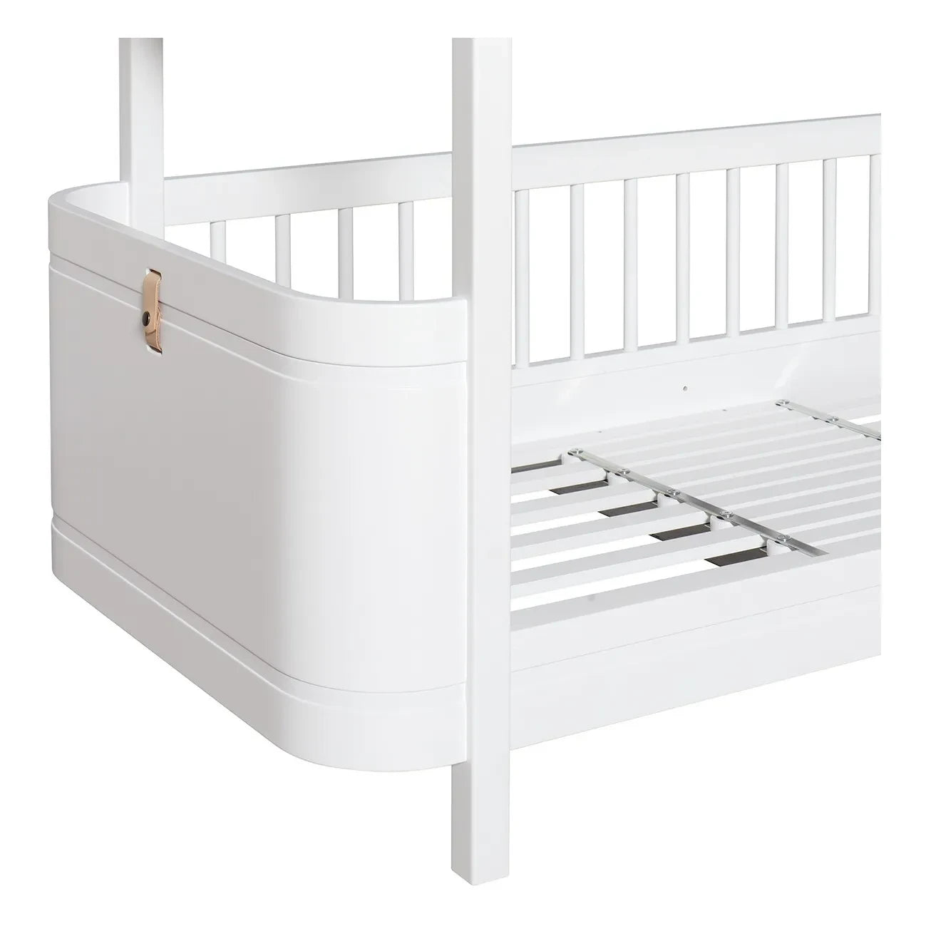 Oliver Furniture - Mini+ Alçak Ranza Yatağı | Beyaz