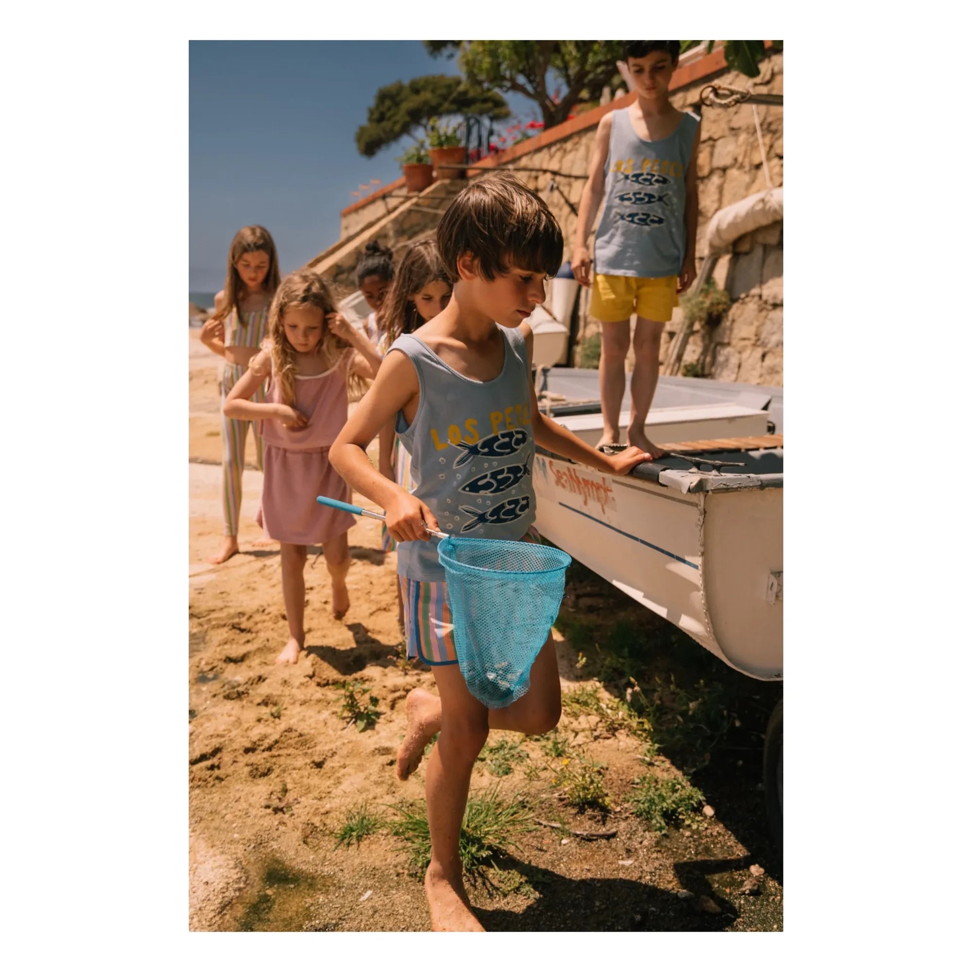 We Are Kids - Marcel Los Peces tank top Organic cotton | Light blue