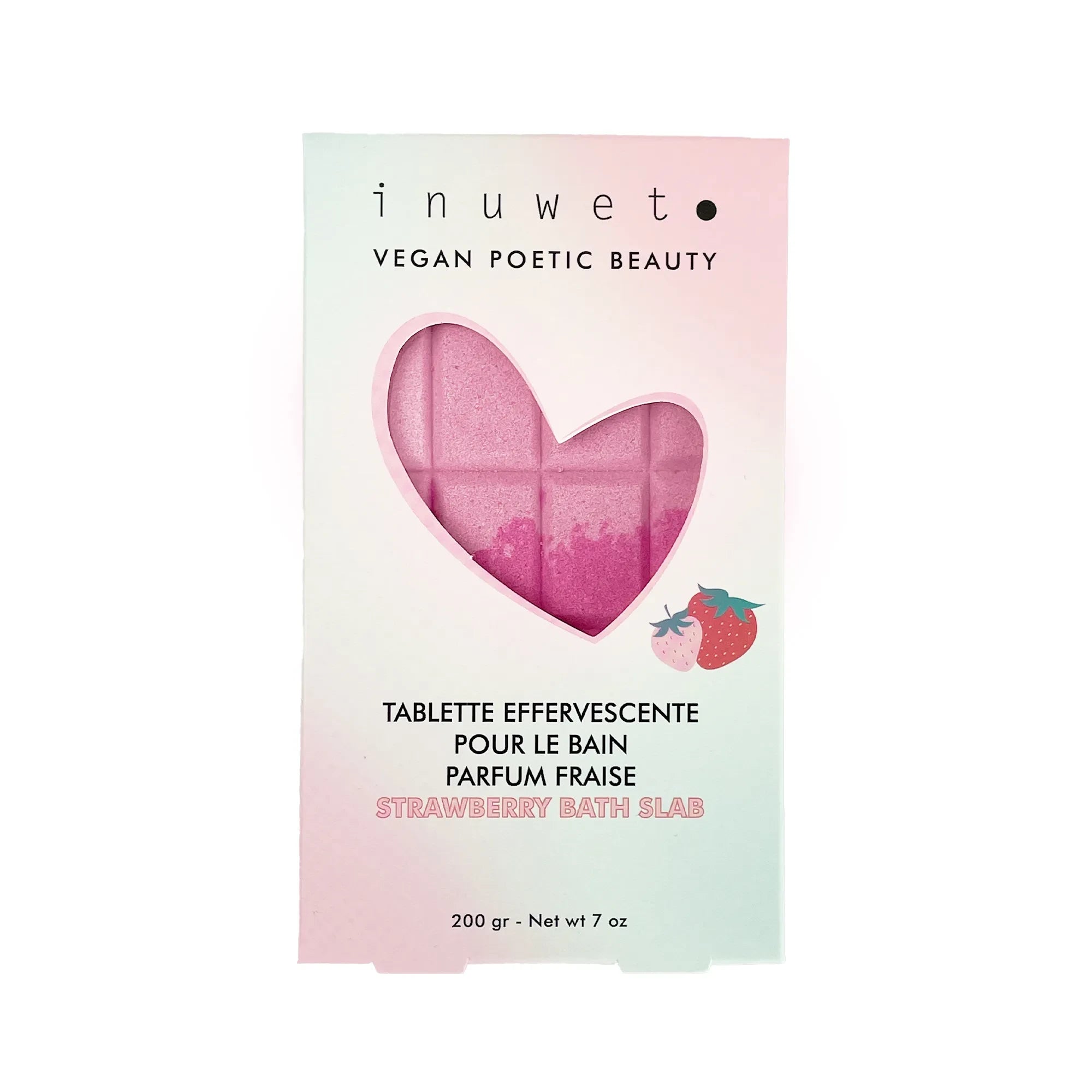 Inuwet - Parlak Çilekli Banyo Sabunu - 200 g