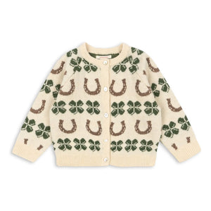 Konges Sløjd - Belou Chance Wollstrickjacke | Beige