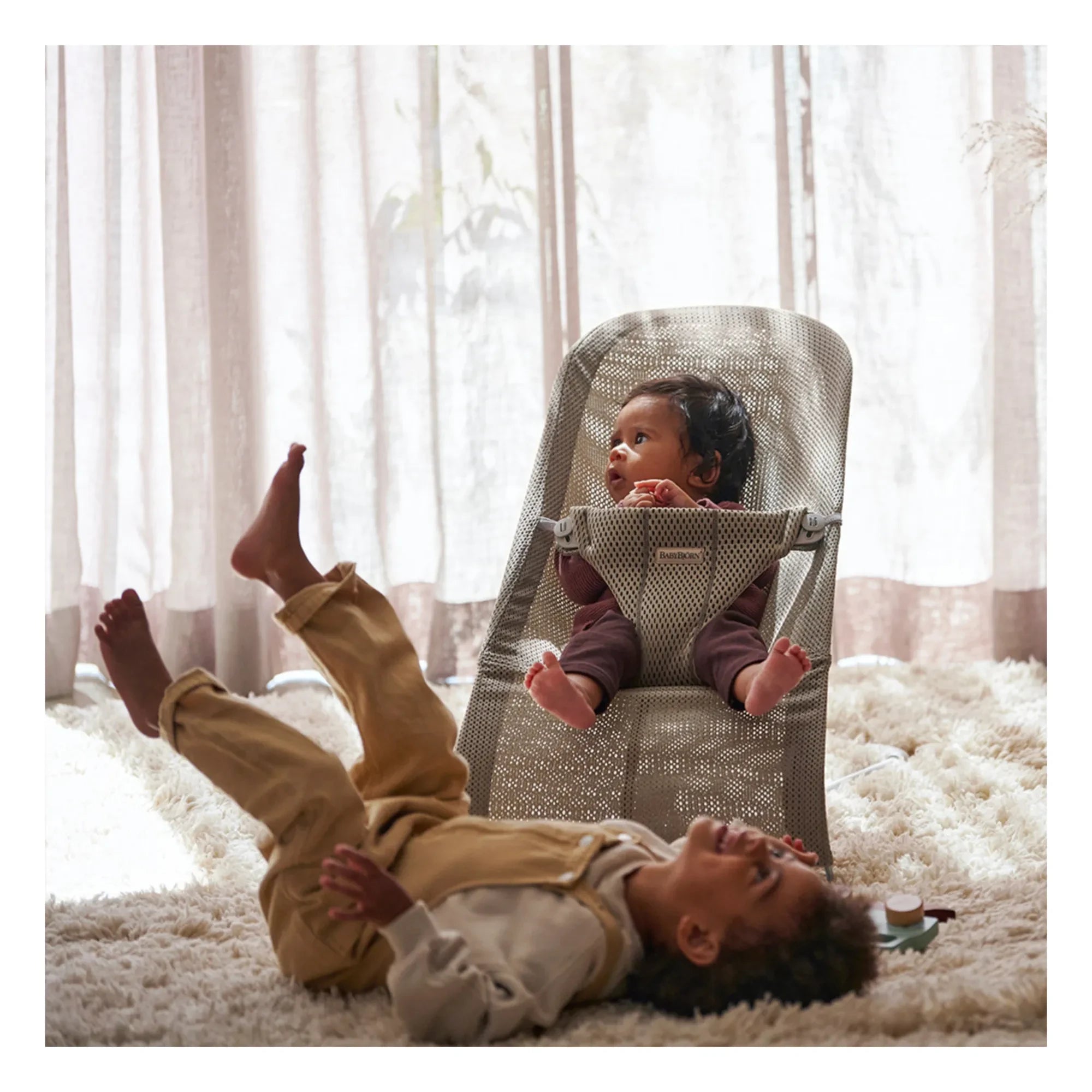 BabyBjörn - Bliss Quilted Baby Swing | Beige
