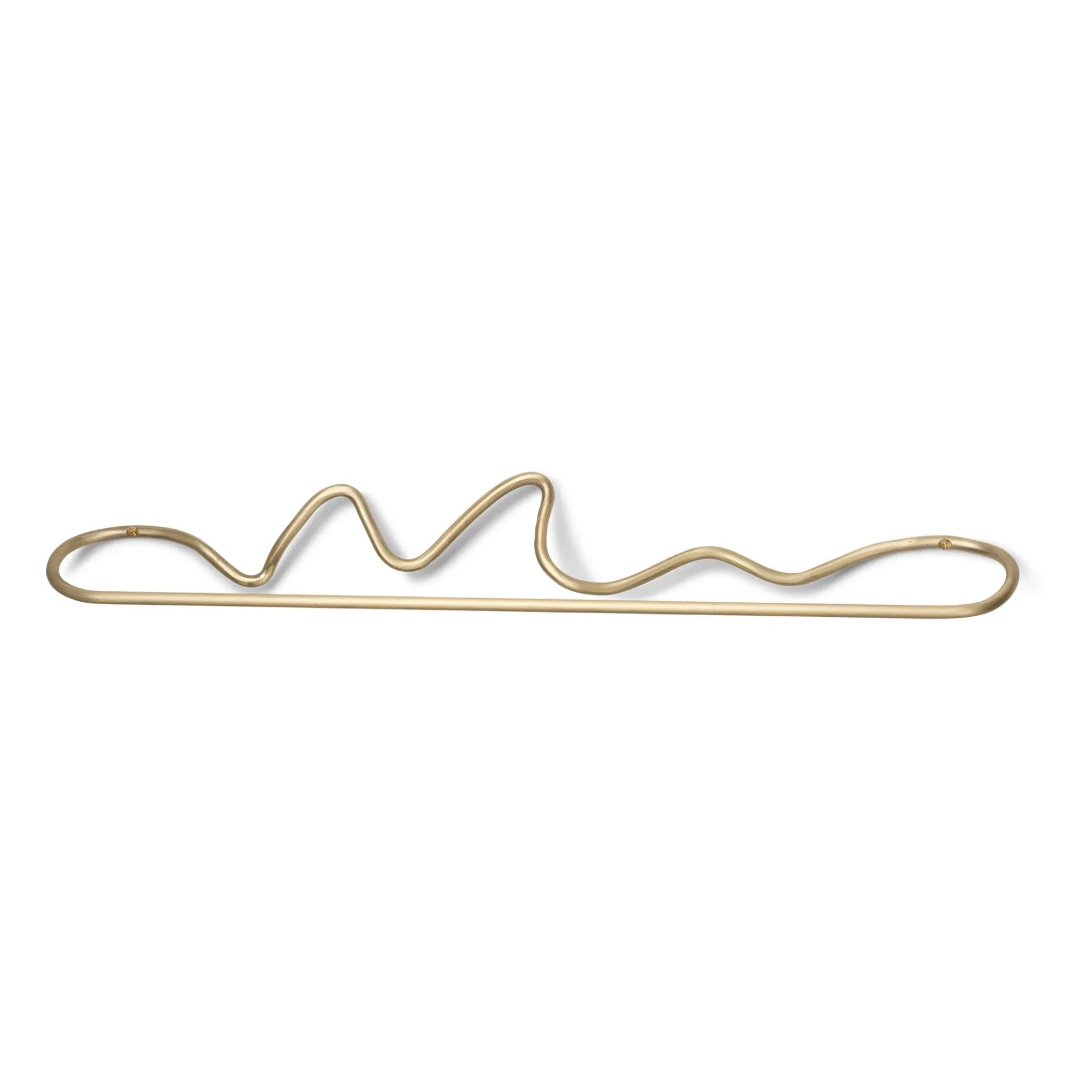 Ferm Living - Curvature Havlu Askısı | Pirinç