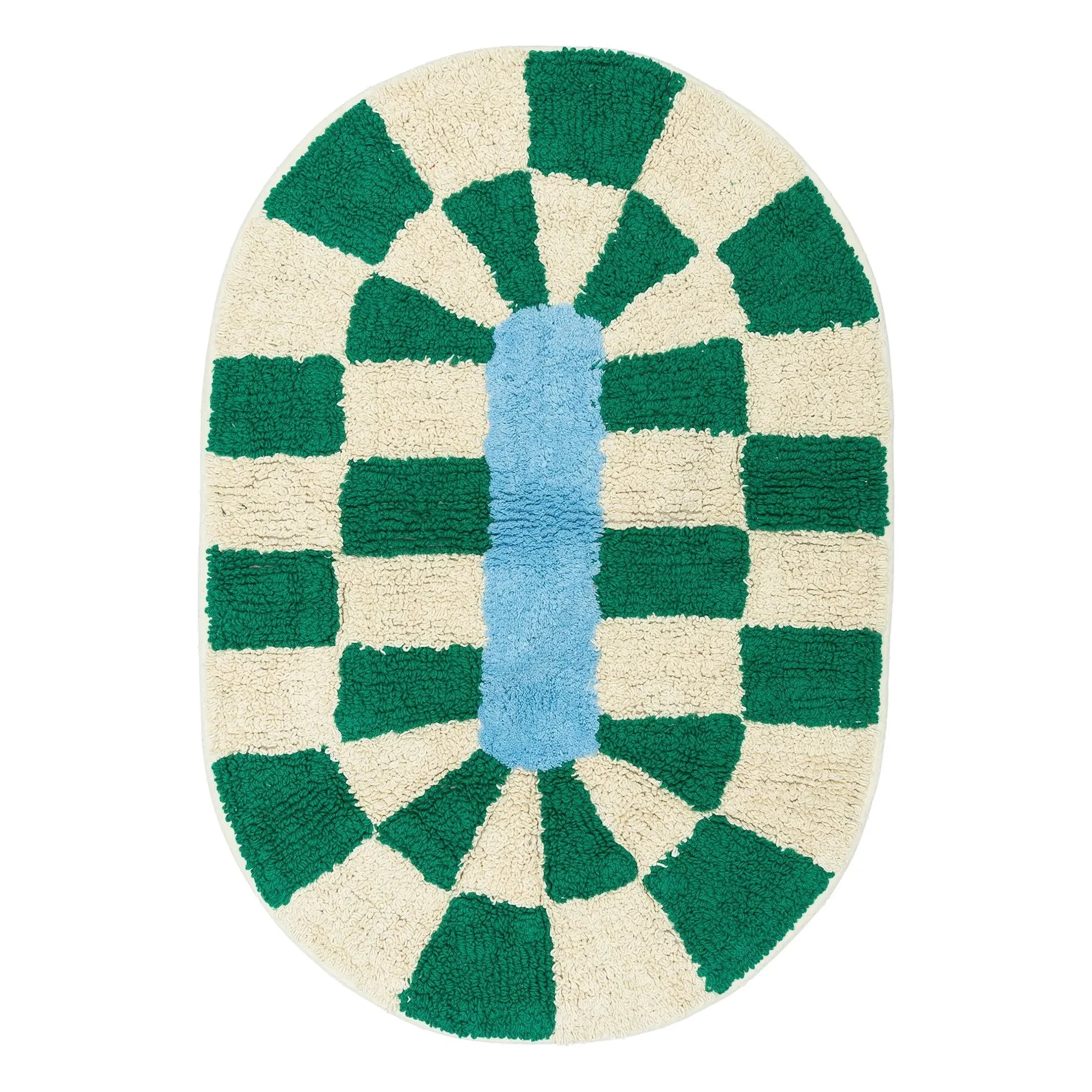 Tarta Gelatina - Rita Bathroom Mat | Green