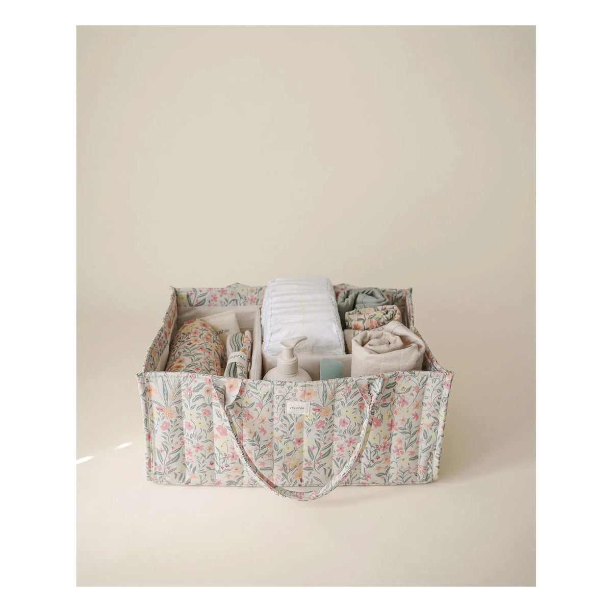 Mushie - Storage Basket | Beige