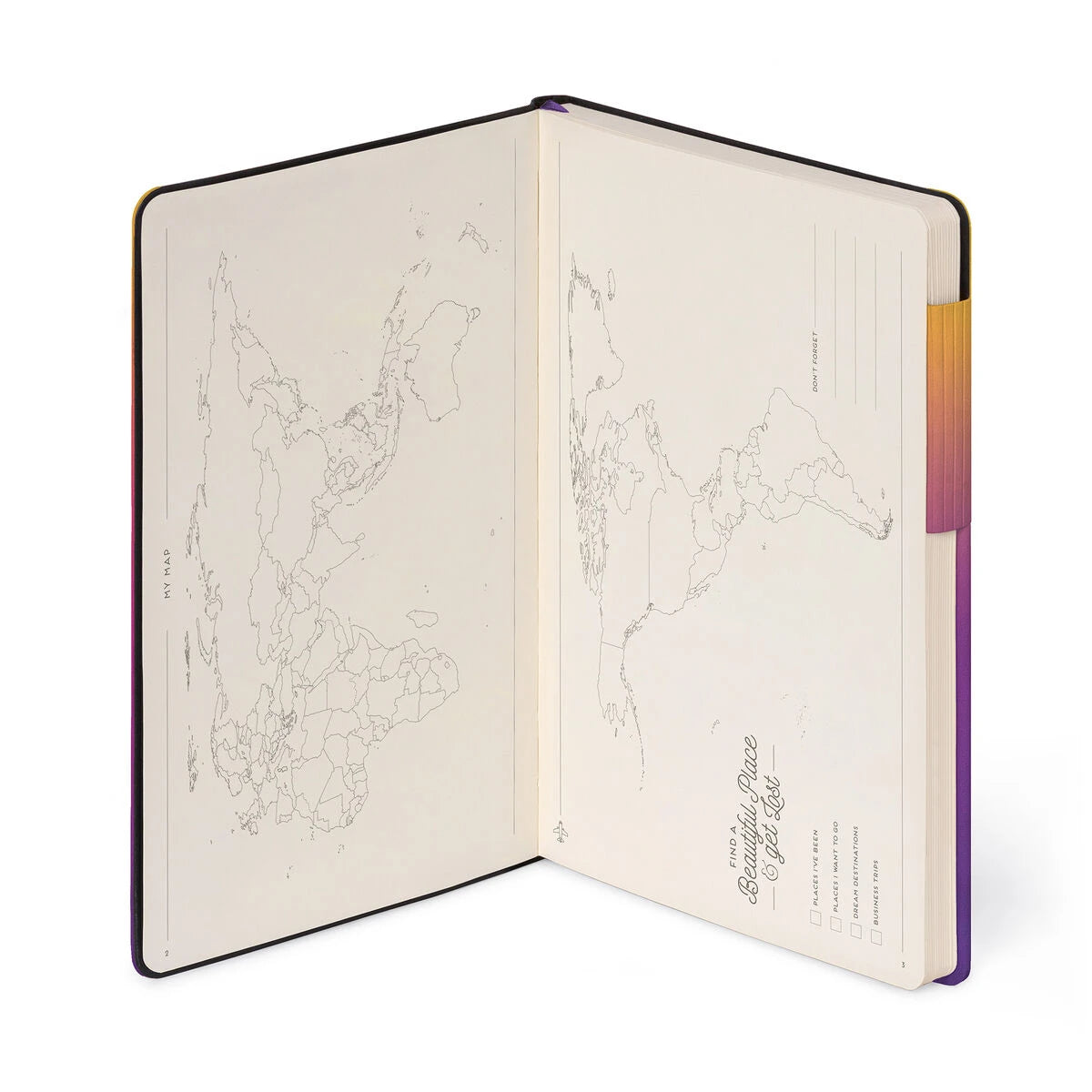 Legami - Defter ile Blank Pages ve Yumuşak Kılıf - Sunset Vibes - My Defter