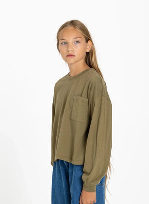 Smallable Kid - Bloomy Sweatshirt | هاكي