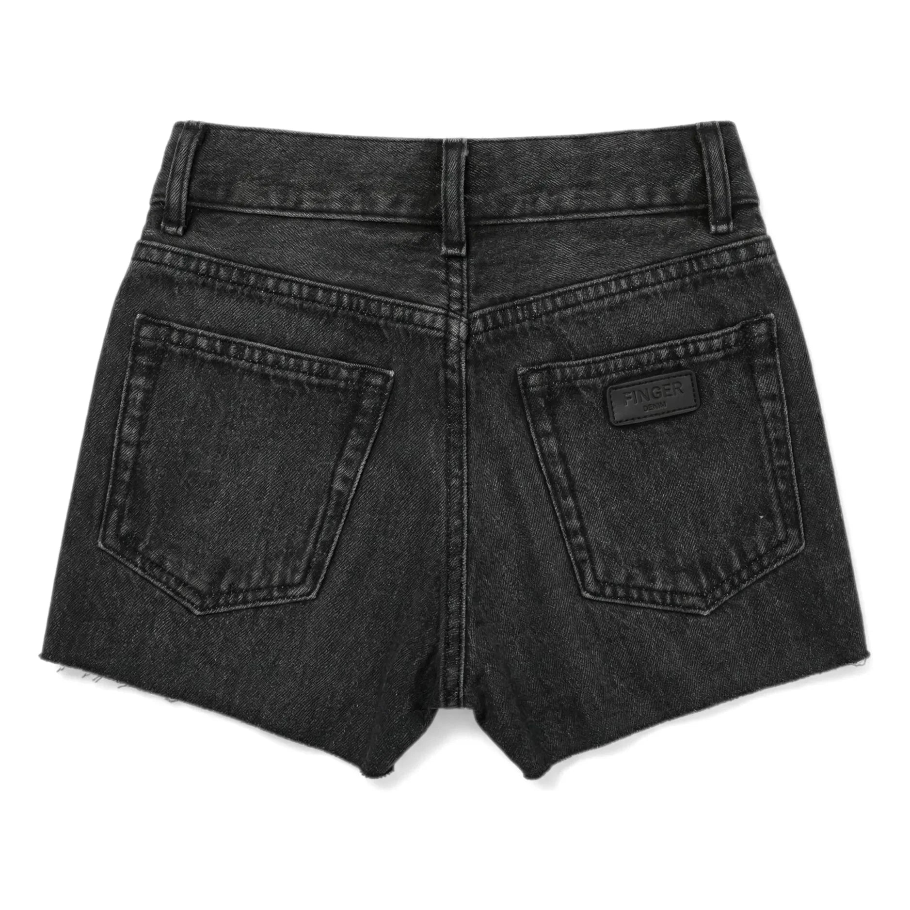 Finger in the nose - Denim Eva şort | Denim gri