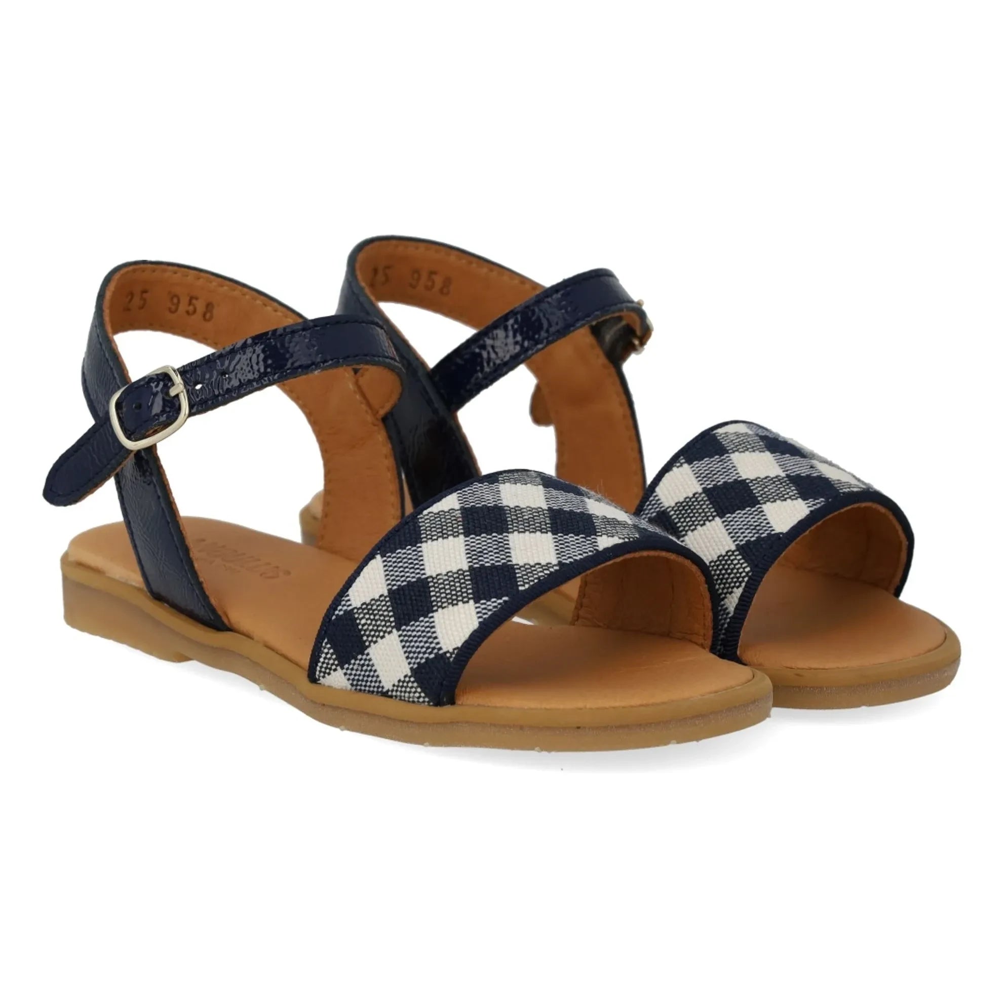 Angulus - Riemchensandalen | Marineblau