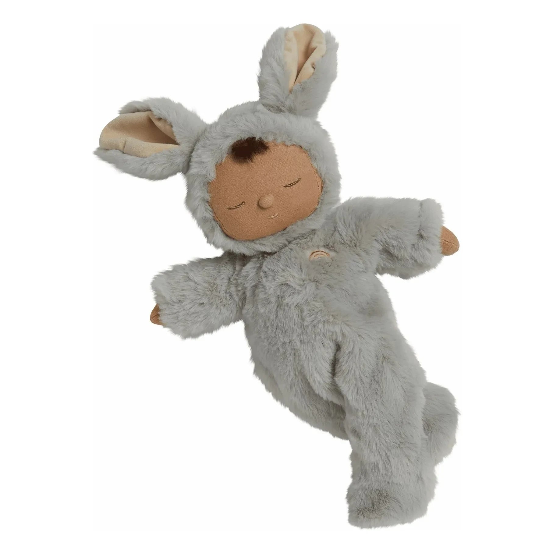 Olli Ella - Cozy Dinkum Rabbit Spieluhr | Mittelgrau