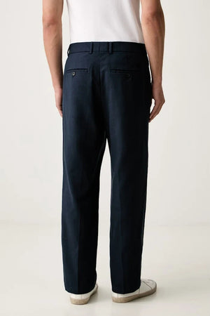 Scotch & Soda erkek pantolon, keten ilaveli