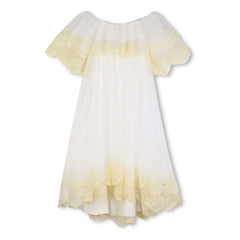 Chloé - Embroidered Dress | White