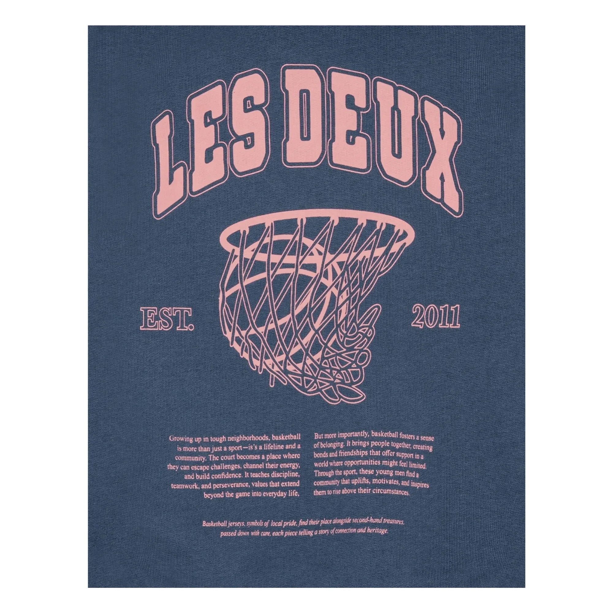 Les Deux - Hoop Sweat Organic Cotton | Blue