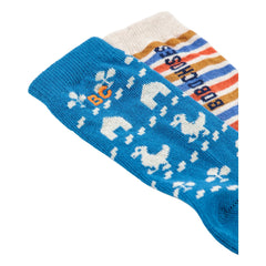 Bobo Choses - Striped Organic Cotton 2-Pair Sock Set | Blue