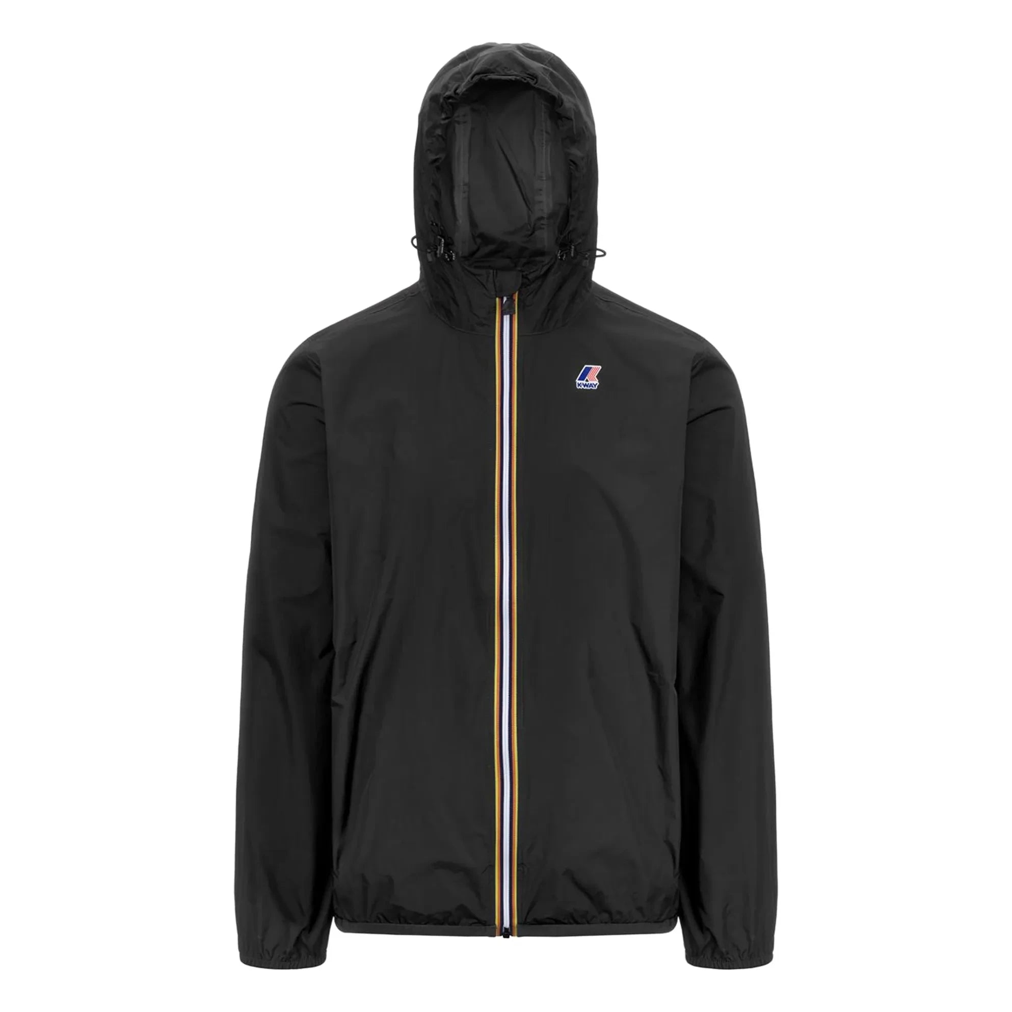 K-way - Windbreaker Le Vrai 4.0 Claude Ripstop Geri Dönüştürülmüş Elyaf | Siyah