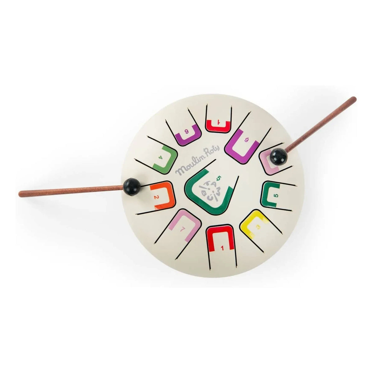 Moulin Roty - After the rain Tongue drum | Ecru