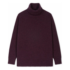 Bompard - Kaschmir Hammerärmel Rollkragenpullover | Berry