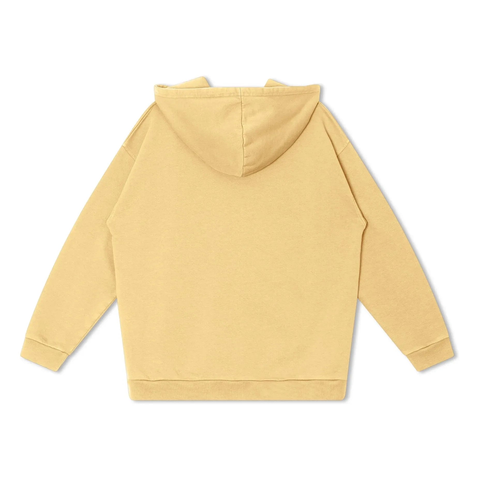 Matona - Kapuzen-Sweatjacke aus Bio-Baumwolle | Blassgelb