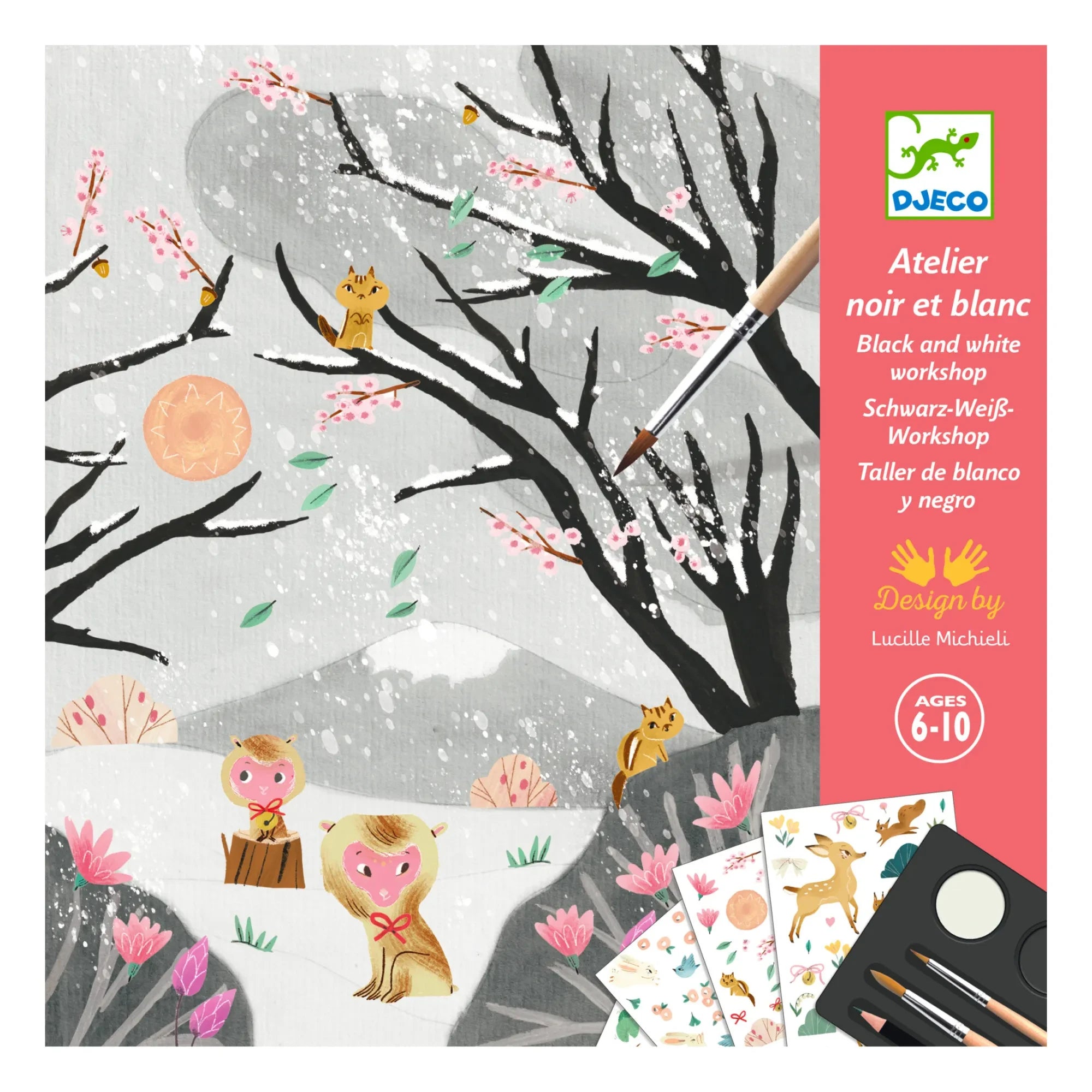 Djeco - Aktivitätenset Winterlandschaft