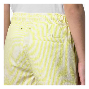 K-way – Badeshorts Hazel Beach gestreift | Gelb