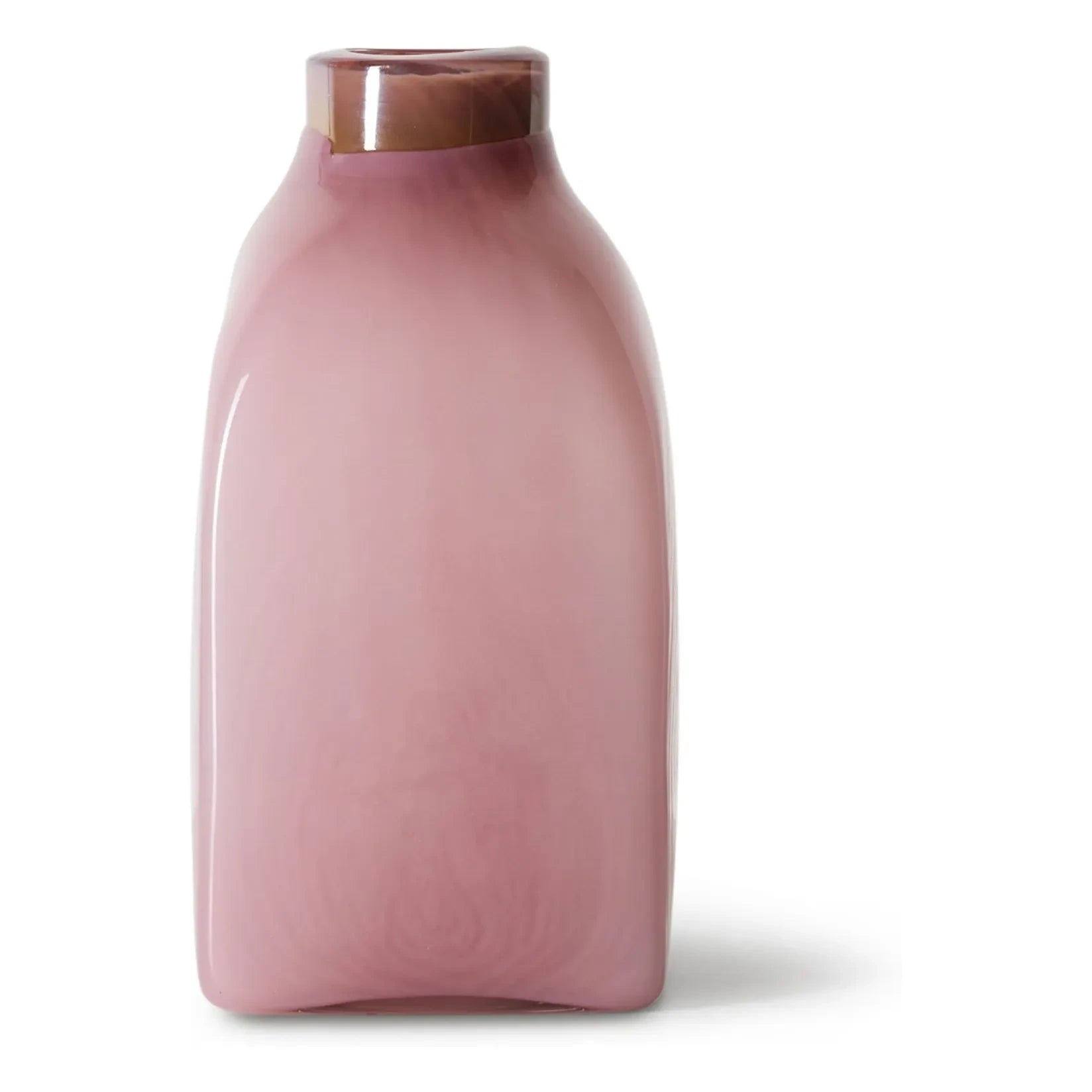 HKliving - Atelier L glass vase | Dusty pink