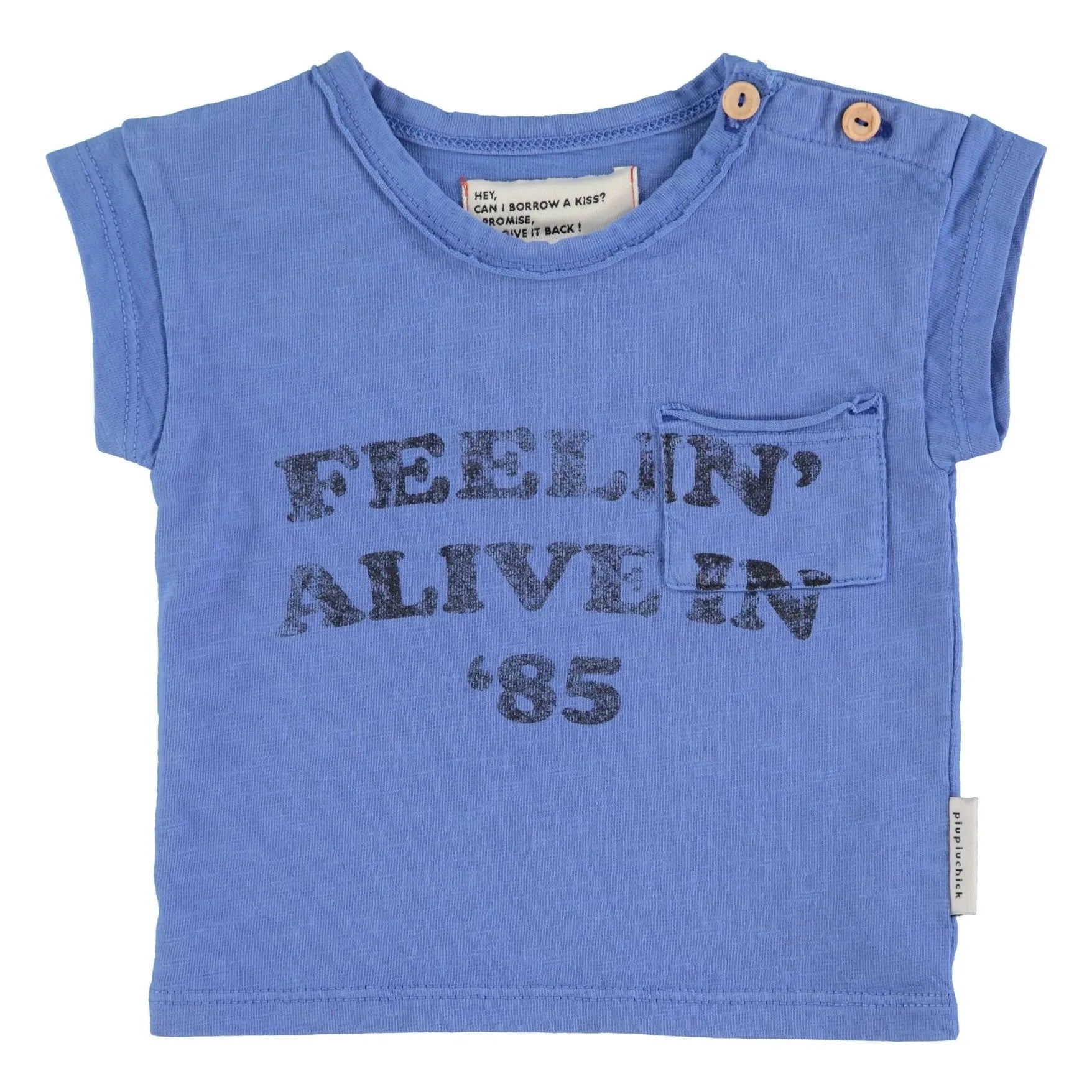 Piupiuchick - T-Shirt Feelin Alive | Blau