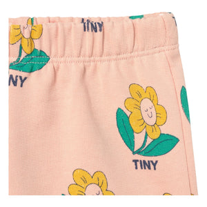 Tinycottons - Organic Cotton Floral Joggers | Pink