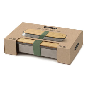 Black + Blum - Paslanmaz Çelik Sandviç Kutusu | Zeytin yeşili