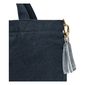 Adorna – Leinen-Einkaufstasche | Marineblau