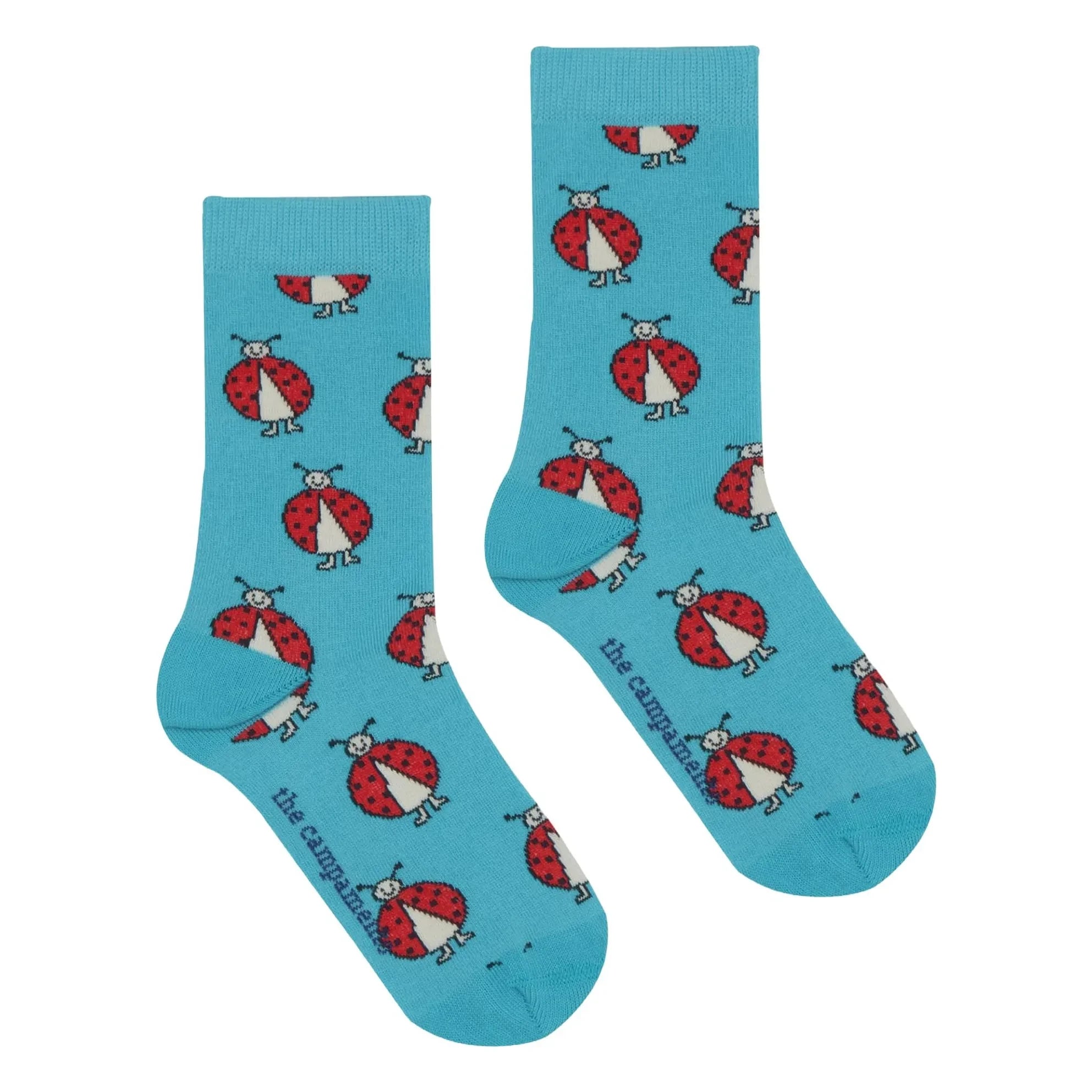 The Campamento - Ladybug socks | Blue