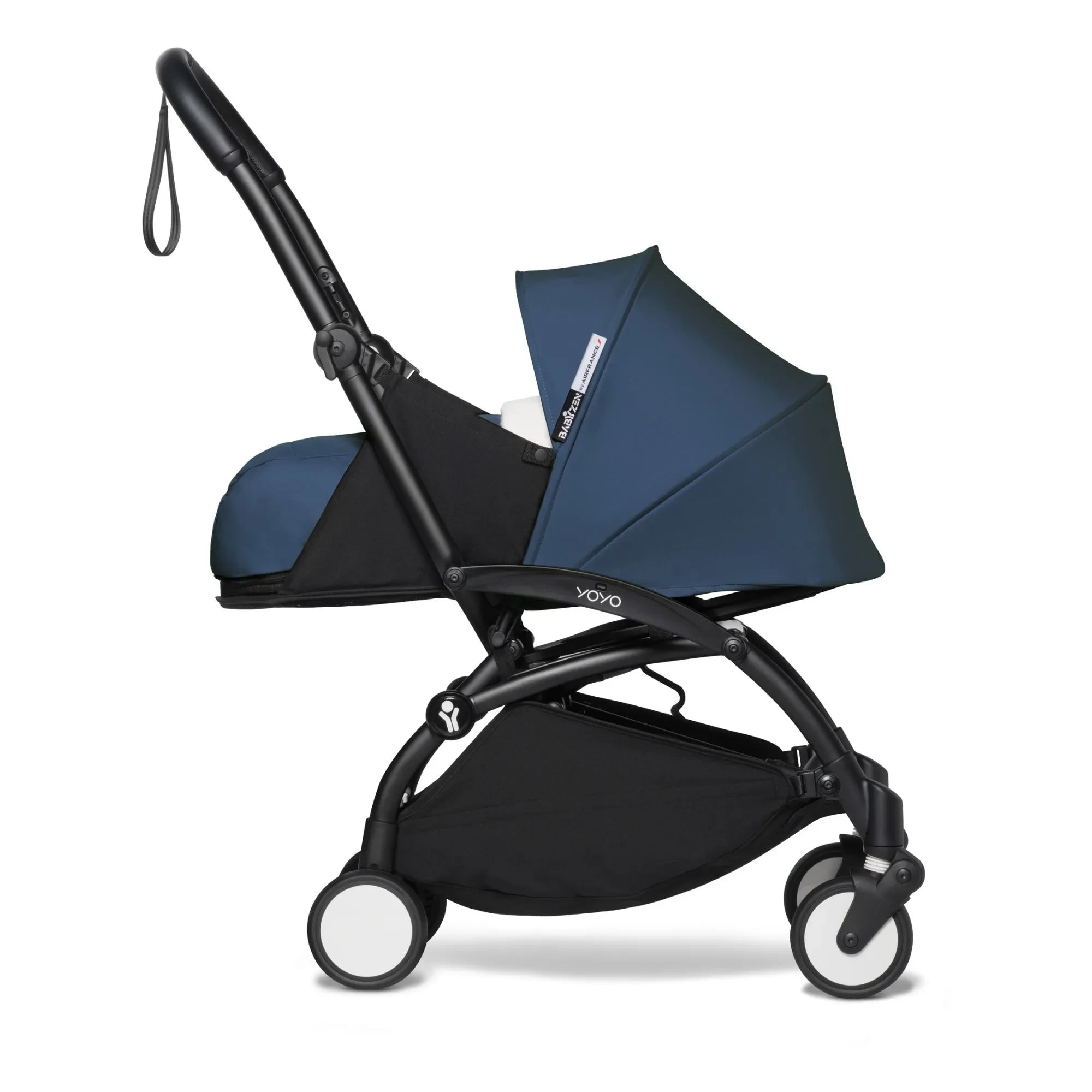 Babyzen - YOYO² 0+ Bebek Arabası, Siyah Çerçeve | Air France Mavisi